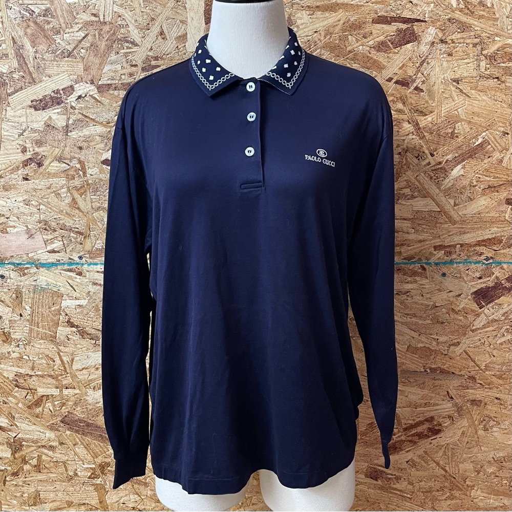 Vintage Paolo Gucci Relaxed Fit Ladies Polo shirt